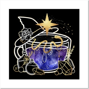 Bewitching Potion Teacup Posters and Art